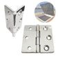 Boat Stainless Steel Door Hinges for RV Skylight Locker Hatch and Door, Heavy Duty Marine Grade 3" x3", 2pcs
