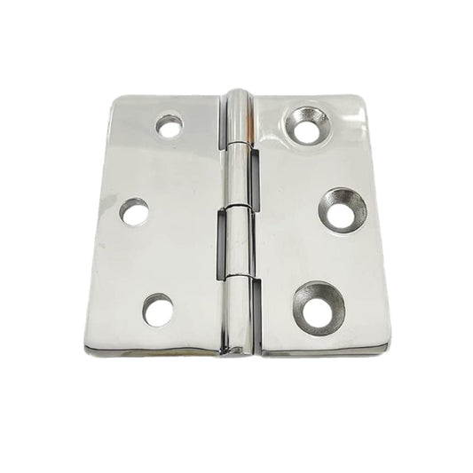 Boat Stainless Steel Door Hinges for RV Skylight Locker Hatch and Door, Heavy Duty Marine Grade 3" x3", 2pcs