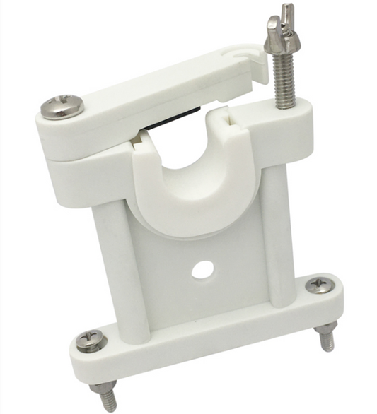 Boat Antenna Mount for High-dB VHF & SSB, Marine Antenna Standoff Upper Bracket, Adjustable