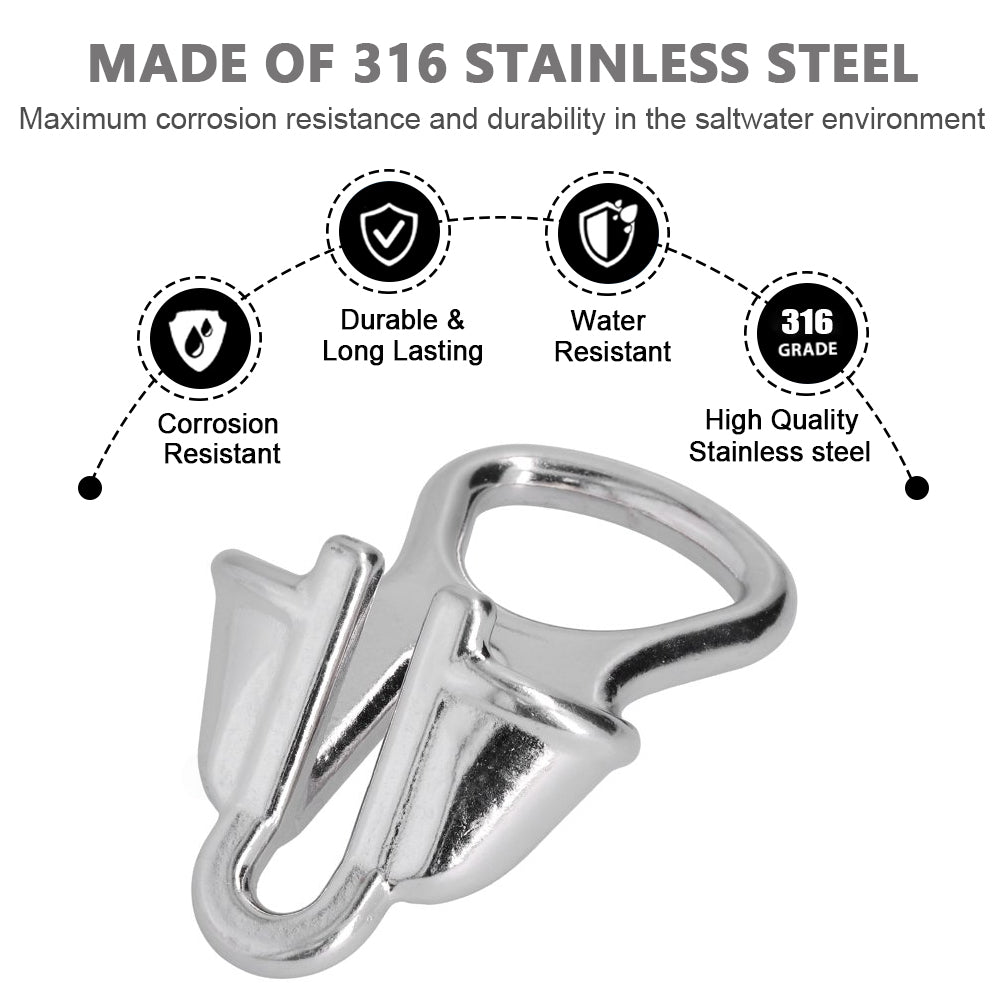 Boat Anchor Chain Lock Marine Yachts Deck Rope Mooring Hardware Accessories