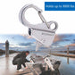 Boat Anchor Hook Marine Stainless Steel Adjustable Cam Cleat Rope Lock Anchor System Holds 9000 lb, Fits 3/8"-5/8" Rope