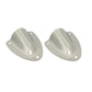 Marine Boat Wire Cable Hole Ventilator Cover Clam Shell Vent, Stainless Steel