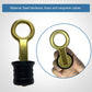 Boat Drain Plug Marine Brass Screw Type Compression Handle Plug Hulls Livewell Bilge Transom