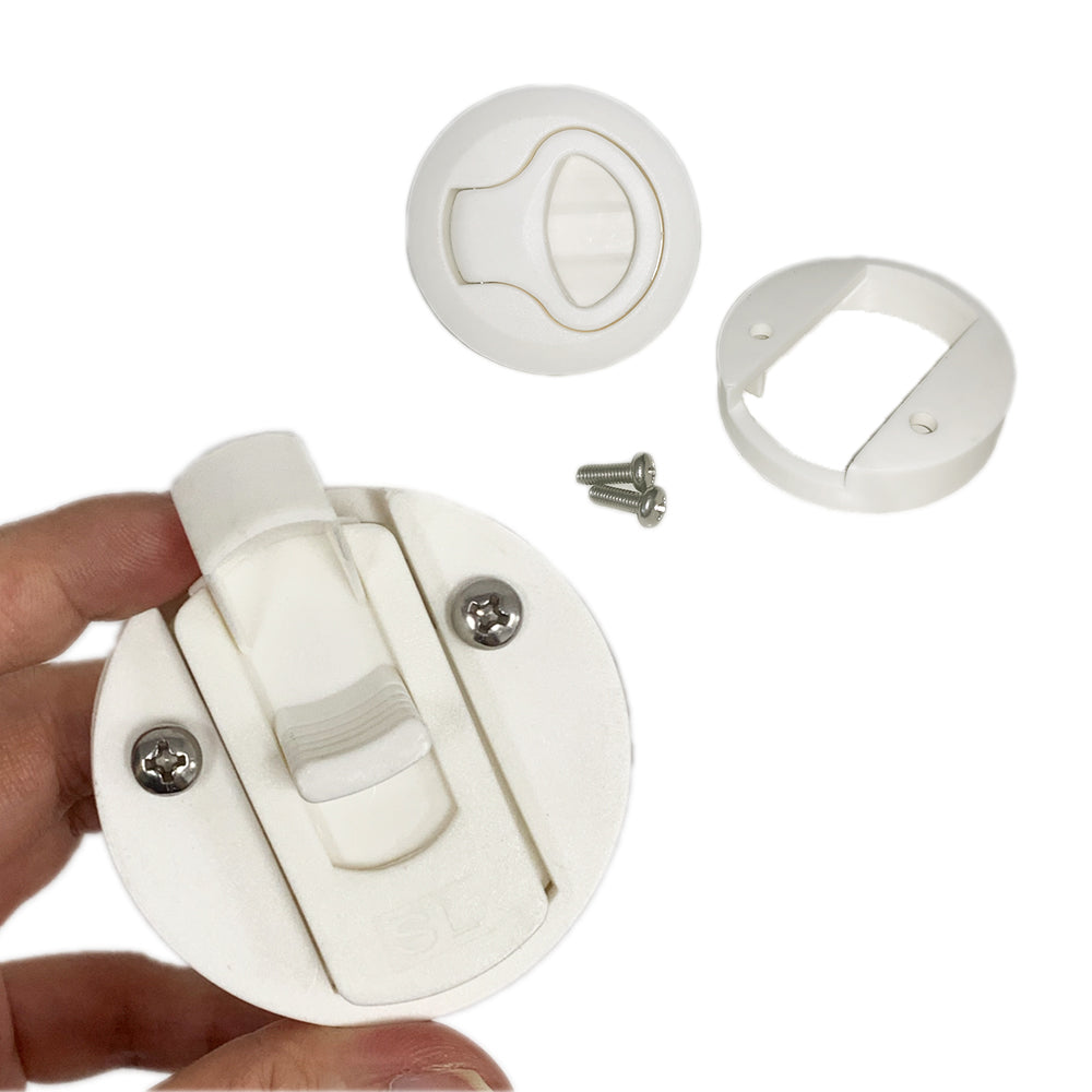 Boat Slam Hatch Flush Pull Latch Deck Cabin Hatch Flush Door Hardware, 2¡°