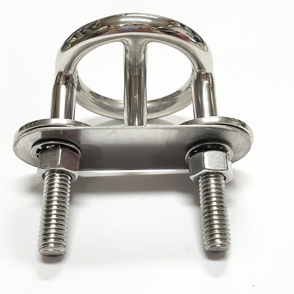 Boat Transom Mount Ski Tow Hook, Stainless Steel