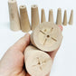 Marine Boat Emergency oft Wood Plugs Stopgap Tapered Conical Thru-hull, Assorted 1/5¡± to 1 3/5¡°