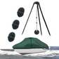 Boat Cover Support Pole Mushroom Cap - 5" Plastic Top with 3 Strap Holes, Boat Accessories