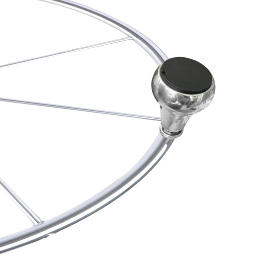 Marine Grade Boat Steering Wheel Maneuvering Turning Control Knob, 316 Stainless Steel (Large:1-3/4")