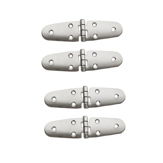 Boat Strap Hinges for Marine Grade RV Skylight Locker Hatch and Door, Top Mount 5-5/8" x 1-1/2", 4 Pcs
